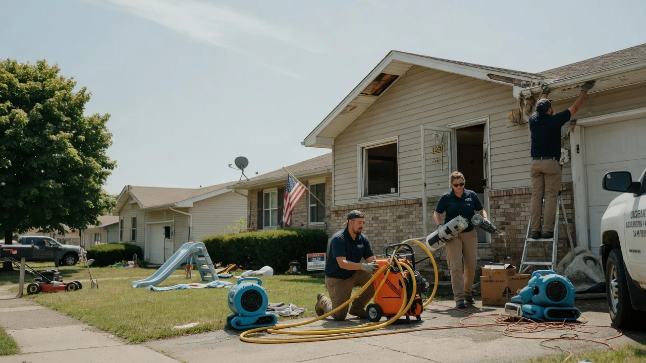 Water Damage Restoration in Fredericksburg, IA near me